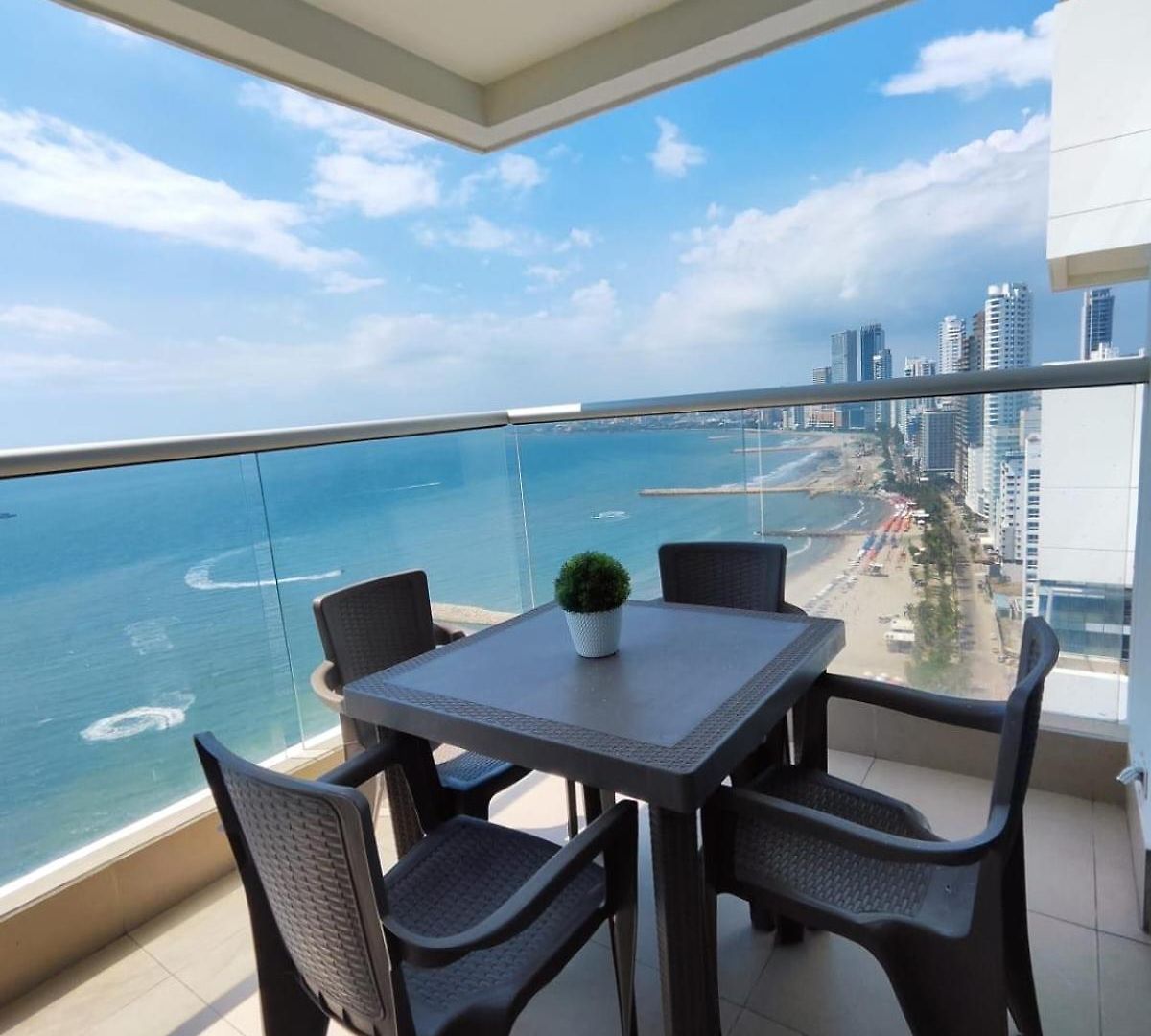 Apartamento Palmetto Vista De Frente Al Mar *