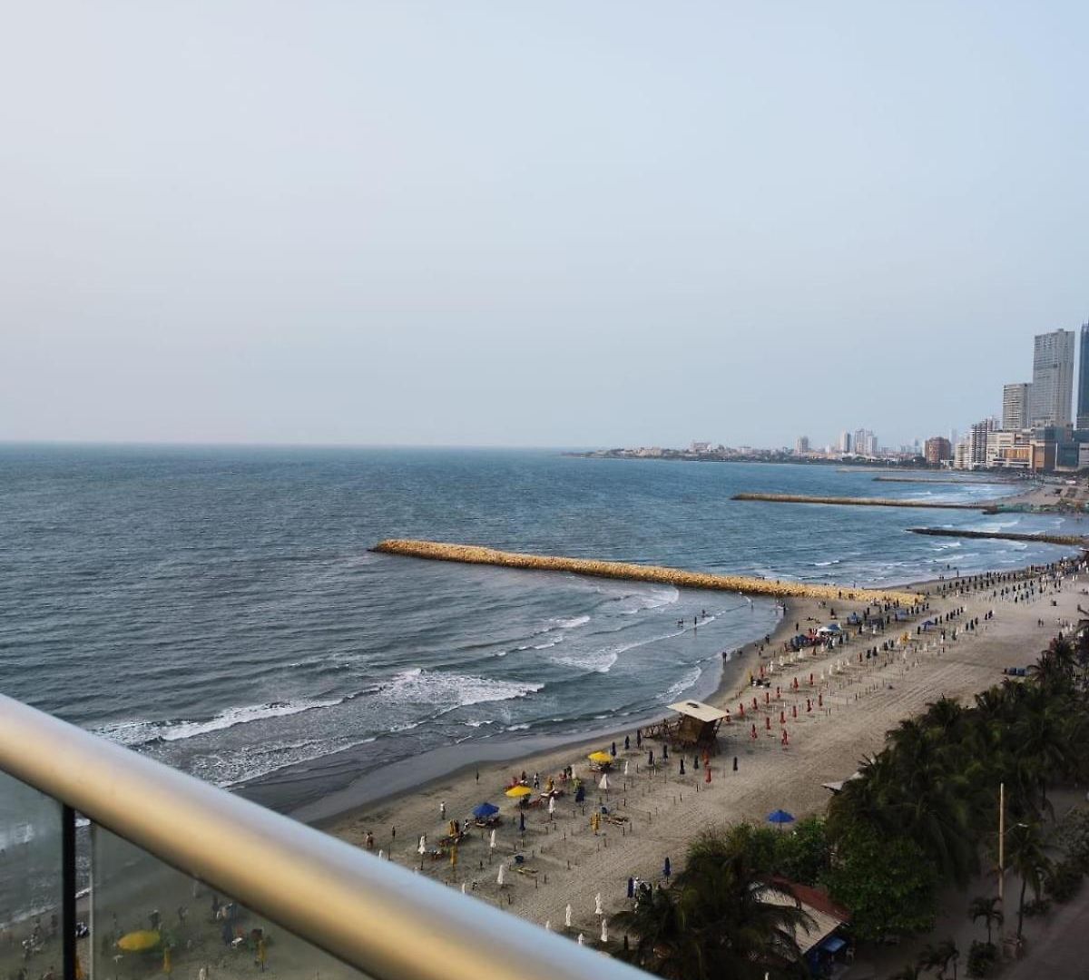 Palmetto Vista De Frente Al Mar Apartamento Cartagena