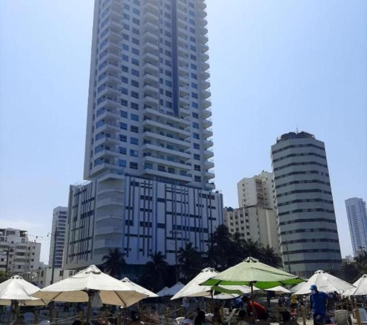 Apartamento Palmetto Vista De Frente Al Mar Cartagena