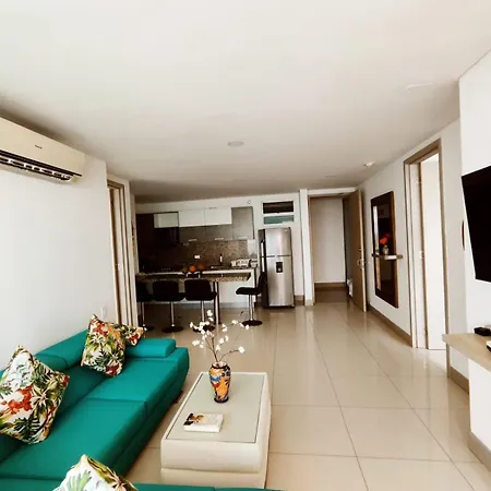 Apartamento Palmetto Vista De Frente Al Mar Cartagena