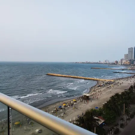 Palmetto Vista De Frente Al Mar Apartamento Cartagena