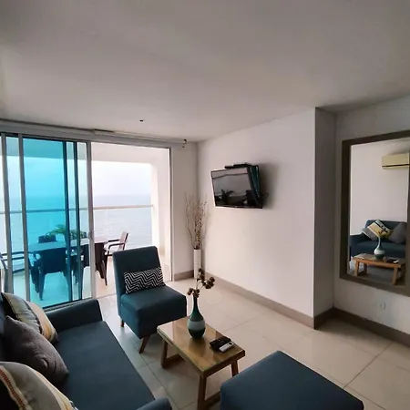 Apartamento Palmetto Vista De Frente Al Mar Cartagena