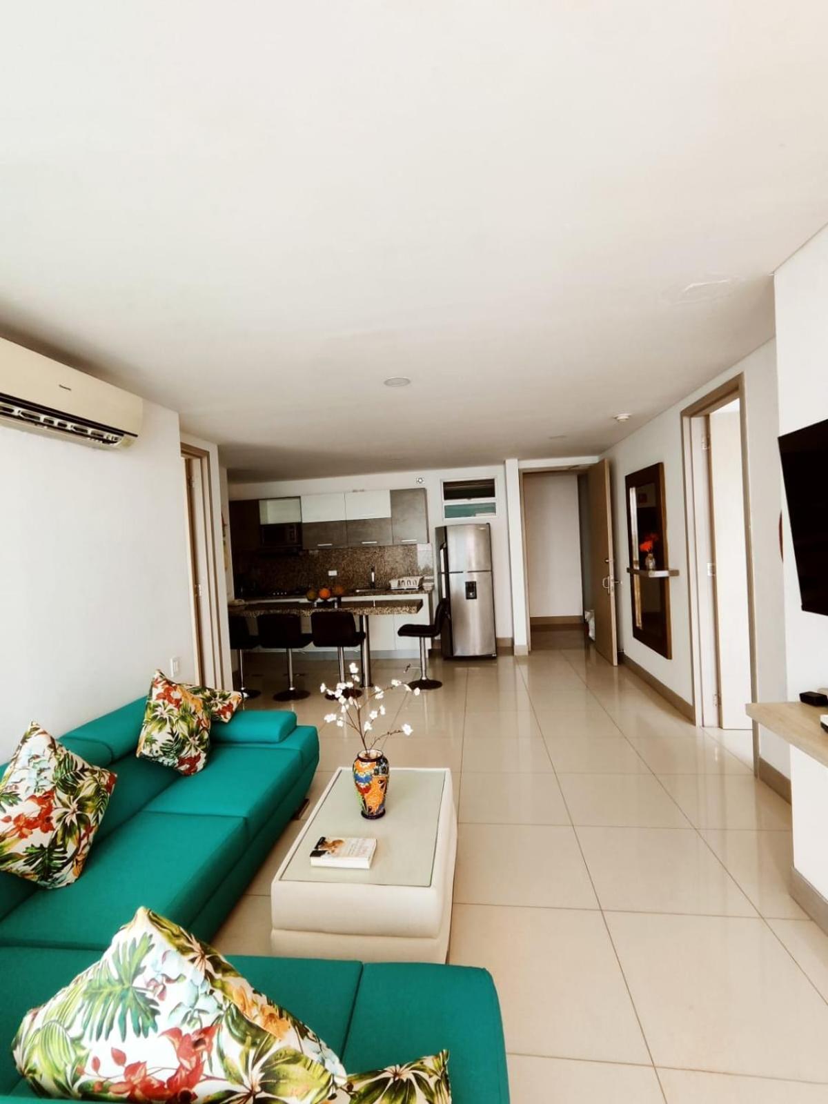 Apartamento Palmetto Vista De Frente Al Mar Cartagena